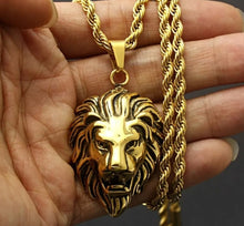 Load image into Gallery viewer, LION OF JUDAH STATEMENT NECKLACE