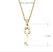 Load image into Gallery viewer, KINGDOM KEY NECKLACE