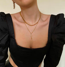 Load image into Gallery viewer, FAITH CROSS NECKLACE