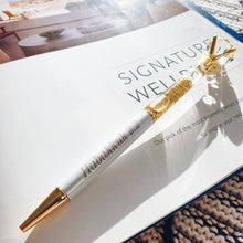 Load image into Gallery viewer, HABAKKUK 2:2 DIAMOND BALL PEN