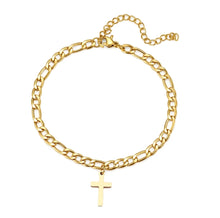 Load image into Gallery viewer, CROSS ANKLET