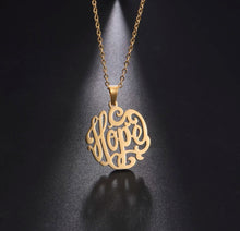 Load image into Gallery viewer, HOPE HOLLOW NECKLACE