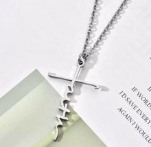 Load image into Gallery viewer, FAITH CROSS NECKLACE