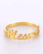 Load image into Gallery viewer, BLESSED RING
