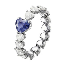 Load image into Gallery viewer, GOD IS LOVE SAPPHIRE RING

