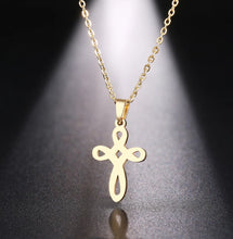 Load image into Gallery viewer, CROSS WEAVE NECKLACE
