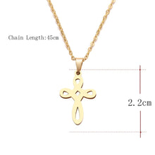 Load image into Gallery viewer, CROSS WEAVE NECKLACE
