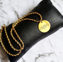 Load image into Gallery viewer, LUKE 1:37 NECKLACE
