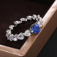 Load image into Gallery viewer, GOD IS LOVE SAPPHIRE RING
