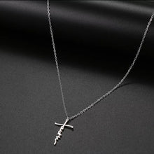 Load image into Gallery viewer, FAITH CROSS NECKLACE
